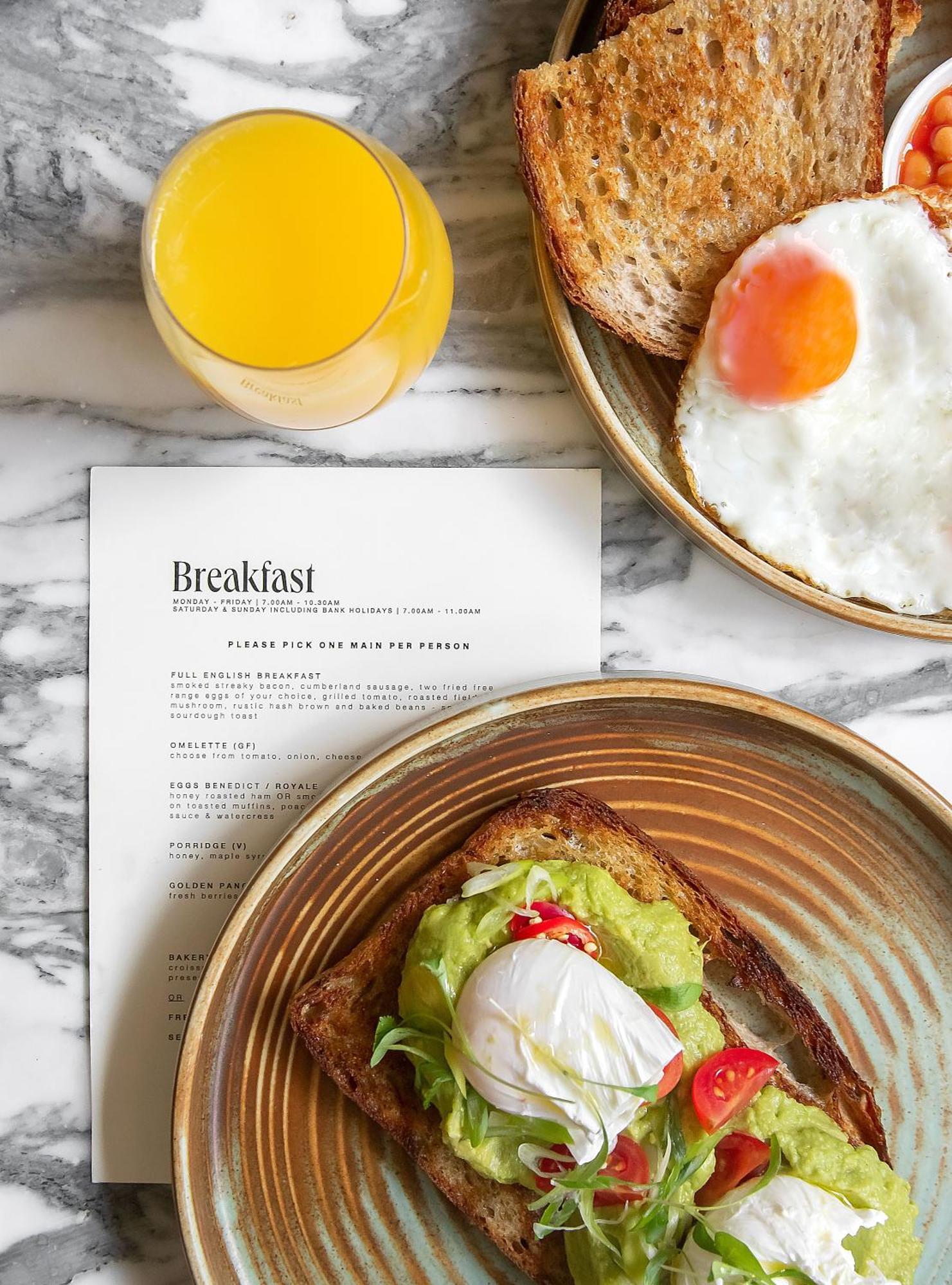 Sanderson Лондон Екстер'єр фото Avocado on toast