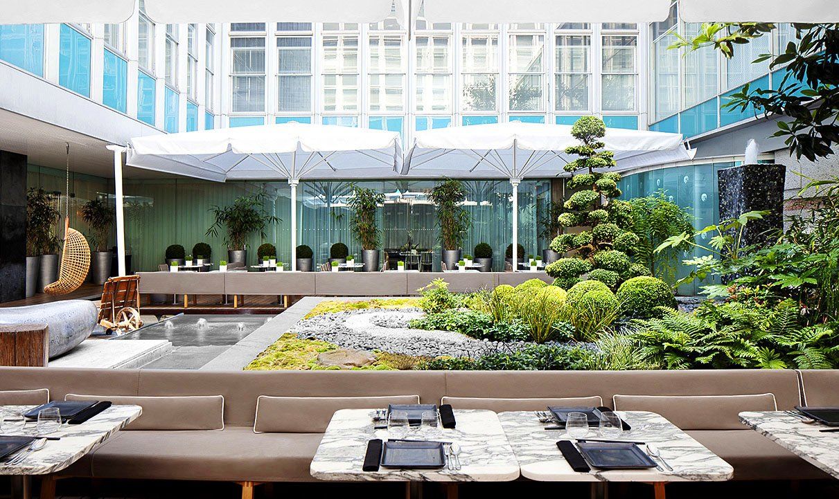 Sanderson Лондон Екстер'єр фото The interior of the restaurant
